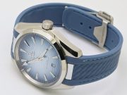 OMEGA SEAMASTER AQUA TERRA STONE BLUE RUBBER STRAP SWISS AUTOMATIC WATCH - Image 6