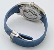 OMEGA SEAMASTER AQUA TERRA STONE BLUE RUBBER STRAP SWISS AUTOMATIC WATCH - Image 7