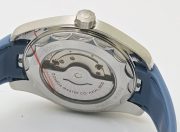 OMEGA SEAMASTER AQUA TERRA STONE BLUE RUBBER STRAP SWISS AUTOMATIC WATCH - Image 8