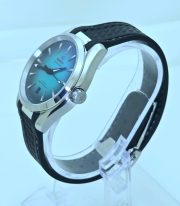 Omega Seamaster Aqua Terra Turquoise Rubber Strap Swiss Automatic Watch - Image 4