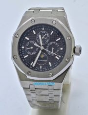 Audemars Piguet Royal Oak Perpetual Calendar Black Swiss Automatic Watch