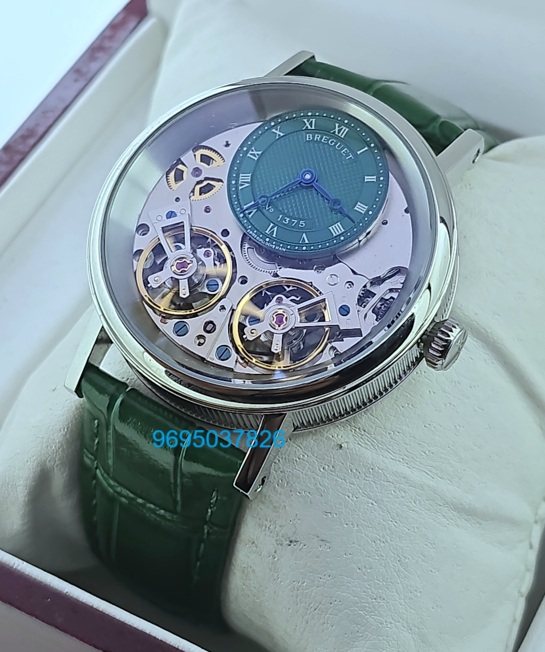 Breguet Tradition Quantième Rétrograde 7597 Green Swiss Automatic Watch