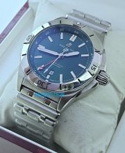 Breitling Chronomat GMT Green Steel Swiss Automatic Watch