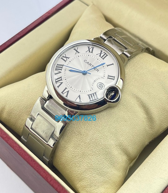 Cartier Ballon Bleu de Women Steel Watch