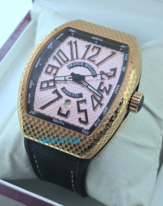 Replica Franck Muller Vanguard Gold Pxl Watches
