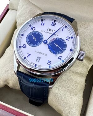 Buy Online Portuguese Power Reserve White Dial Leather Strap 2 Swiss Automatic.