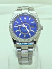 Rolex Sky Dweller Blue Steel Copy 2