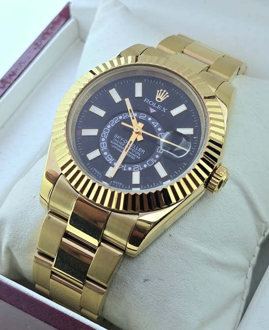 Rolex Sky Dweller Black Copy Watches in Lucknow