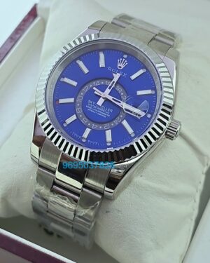 Rolex Sky Dweller Blue Steel Copy