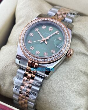 Rolex Datejust Diamond Bezel White Mother Of Pearl