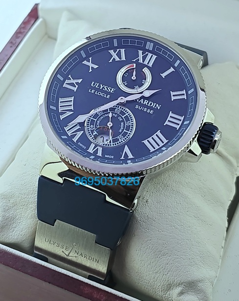 Ulysse Nardin Maxi Marine Chronometer Blue