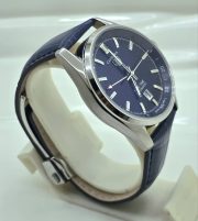 Tag Heuer Carrera Calibre 5 Twin Time GMT Blue Leather Strap Swiss Automatic Watch - Image 5