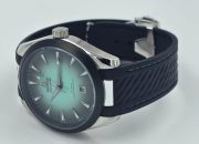 Omega Seamaster Aqua Terra Turquoise Black Bezel Swiss Automatic Watch - Image 6