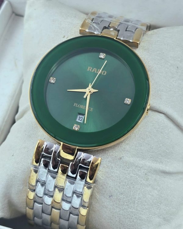 Rado Florence Green Dual Tone Watch