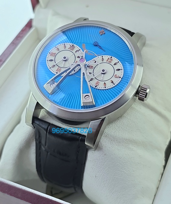 Patek Philippe Bridge Power Reserve Dual Time Ice