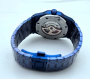 Audemars Piguet Royal Oak Perpetual Calendar Blue Swiss Automatic Watch - Image 7