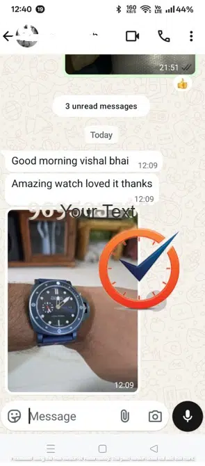 Customer Review Watchocart