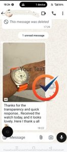 Customer Review Watchocart