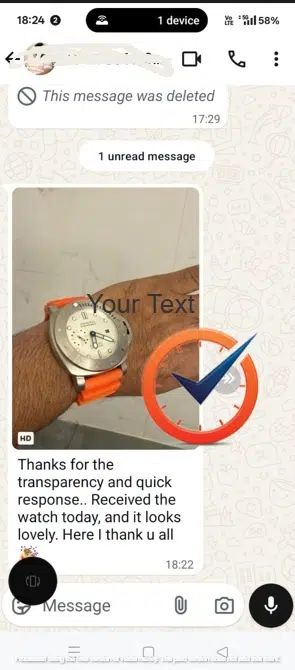 Customer Review Watchocart