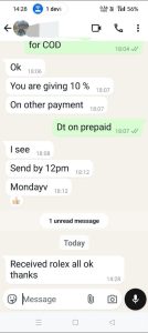 Customer Review Watchocart