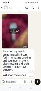 Customer Review Watchocart