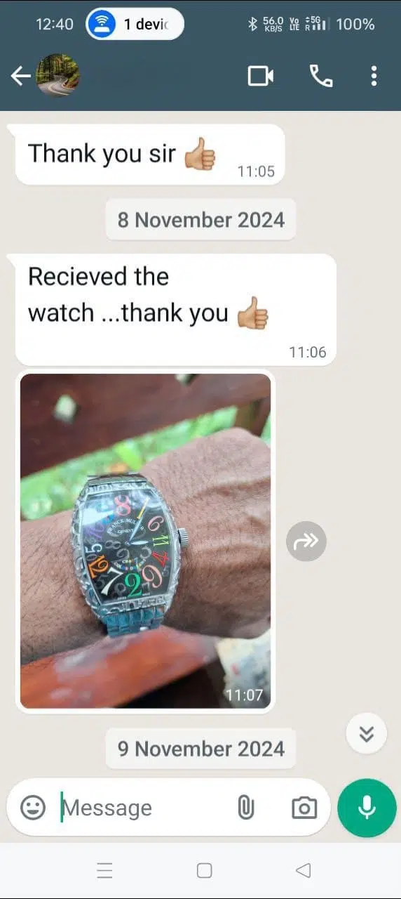 Customer Review Watchocart