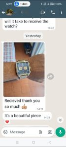 Customer Review Watchocart