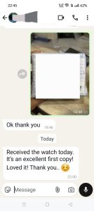 Customer Review Watchocart