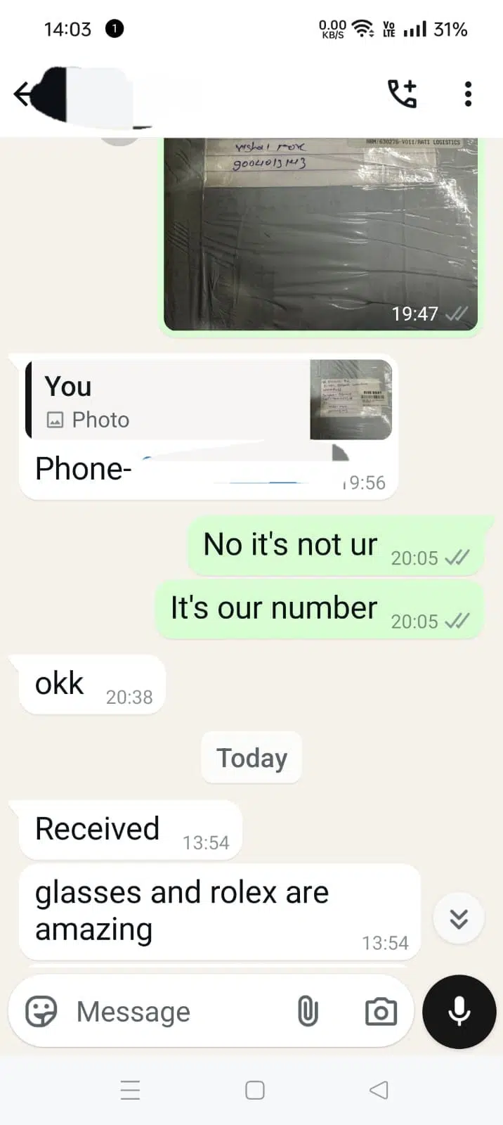 Customer Review Watchocart