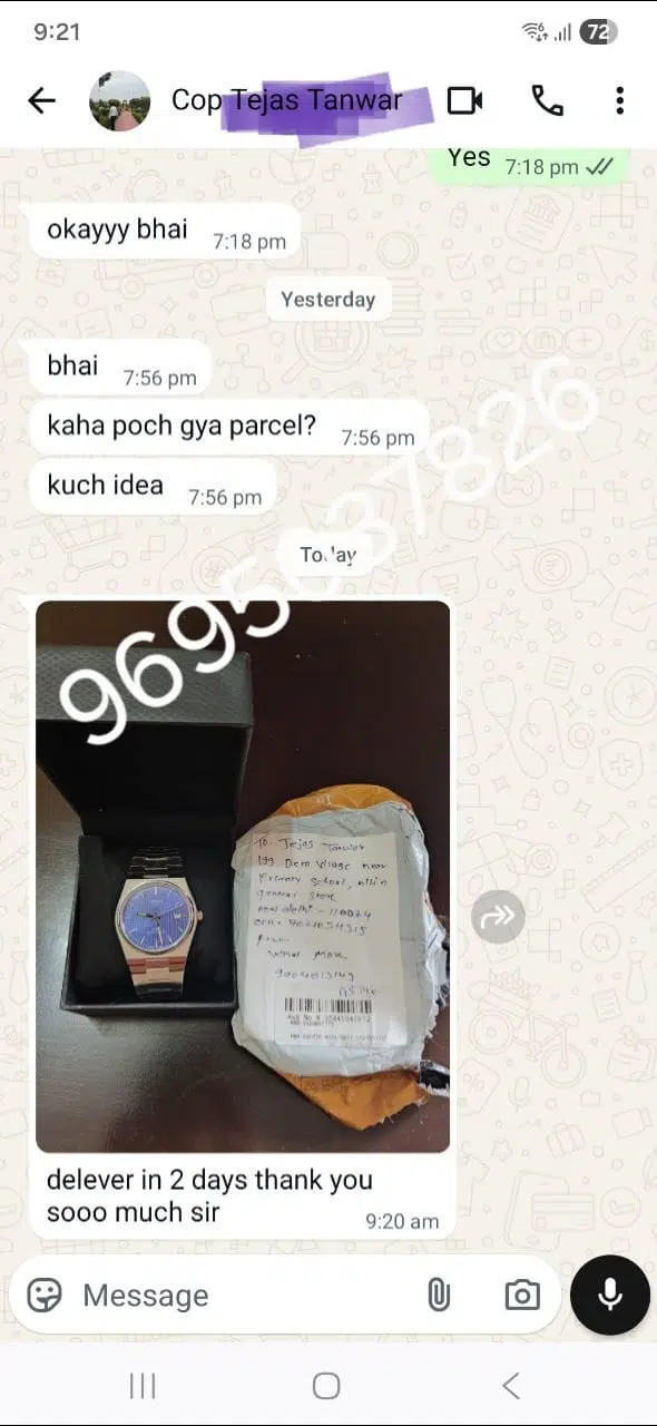 Customer Review Watchocart