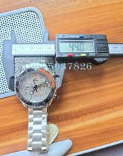 Omega Seamaster Planet Ocean Chronograph Grey SWISS ETA 2250 Valjoux Automatic Watch - Image 10