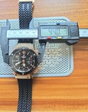 Hublot Big Bang Ceramic Bezel Rose Gold ETA 7750 Valjoux Movement Automatic Watch - Image 11