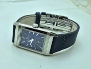 Jaeger Le Coultre Grande Reverso London Flagship Steel Blue Watch - Image 7