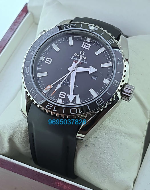 Omega Seamaster Planet Ocean GMT First Copy Watch