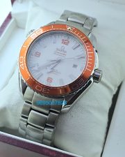 Omega Orange Bezel Replica Watches