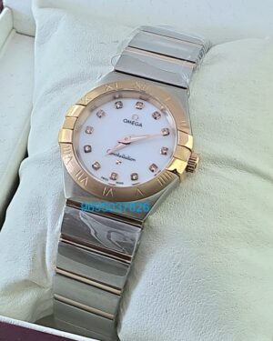 Omega Constellation Diamond Mark Mother Of Pearl Dial Ladies Watch
