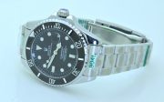 Rolex Submariner Black Dial Steel Bracelet Swiss Automatic Watch - Image 6