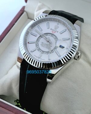 Rolex Sky Dweller Steel White Watches In India Online