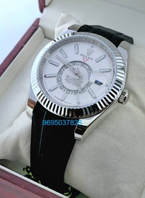 Rolex Sky Dweller Steel White Watches In India Online