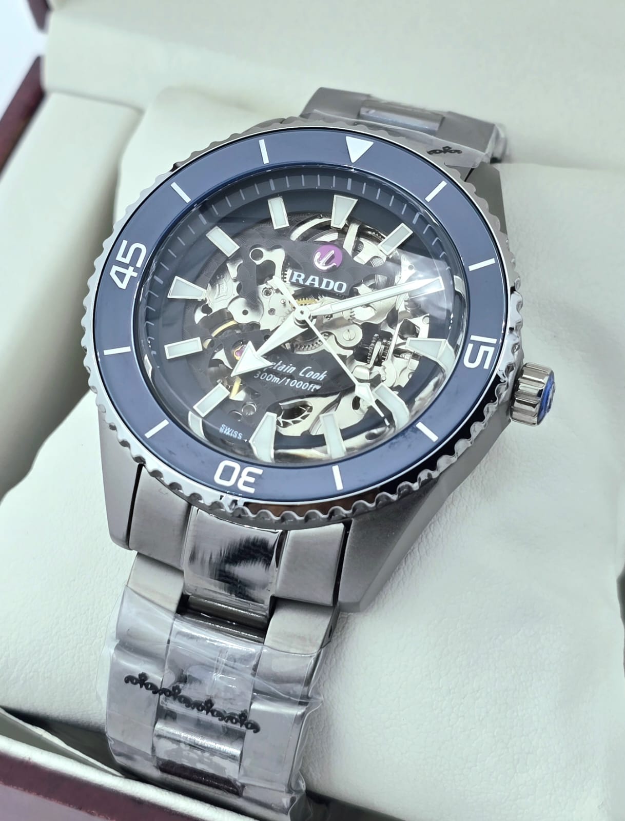 Rado Captain Cook Skeleton Replica Watch