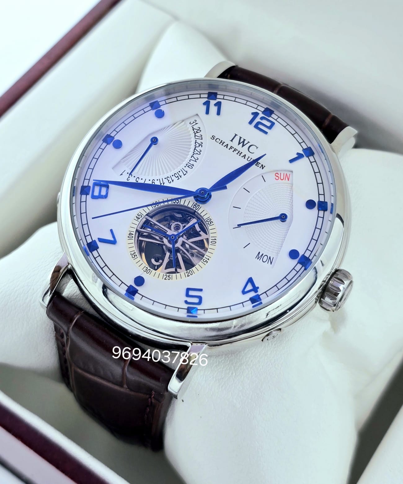 Schaffhausen Portofino DAY-DATE Tourbillon Steel