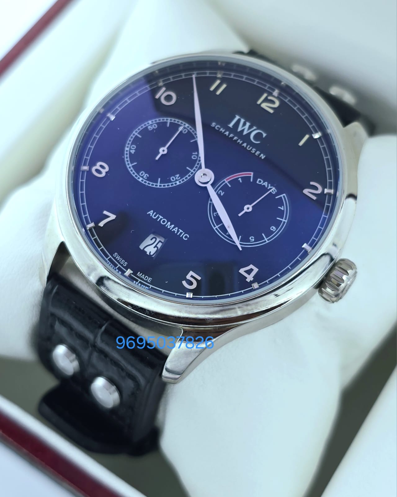 Portugieser Tourbillon Sun-Moon Rose Gold Swiss ETA Automatic Watch