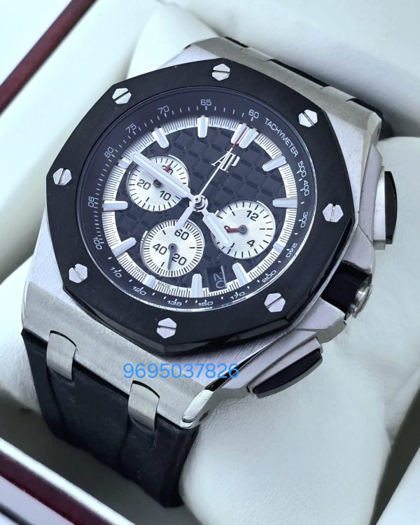 Audemars Piguet Royal Oak Offshore Steel Black Rubber Strap Limited Edition Watch