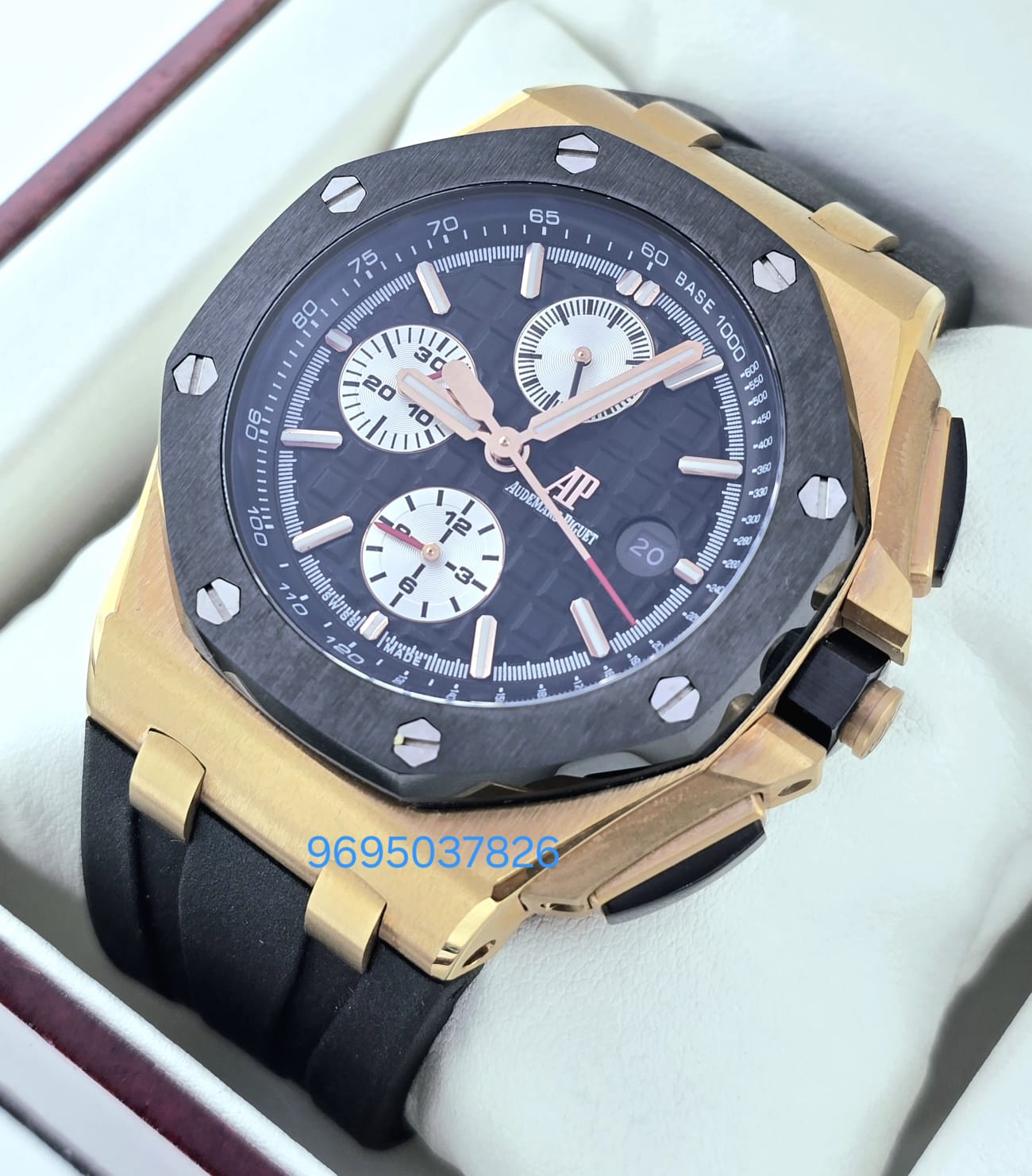 Audemars Piguet Royal Oak Offshore 2 Swiss ETA Valjoux 7750 Automatic Watch