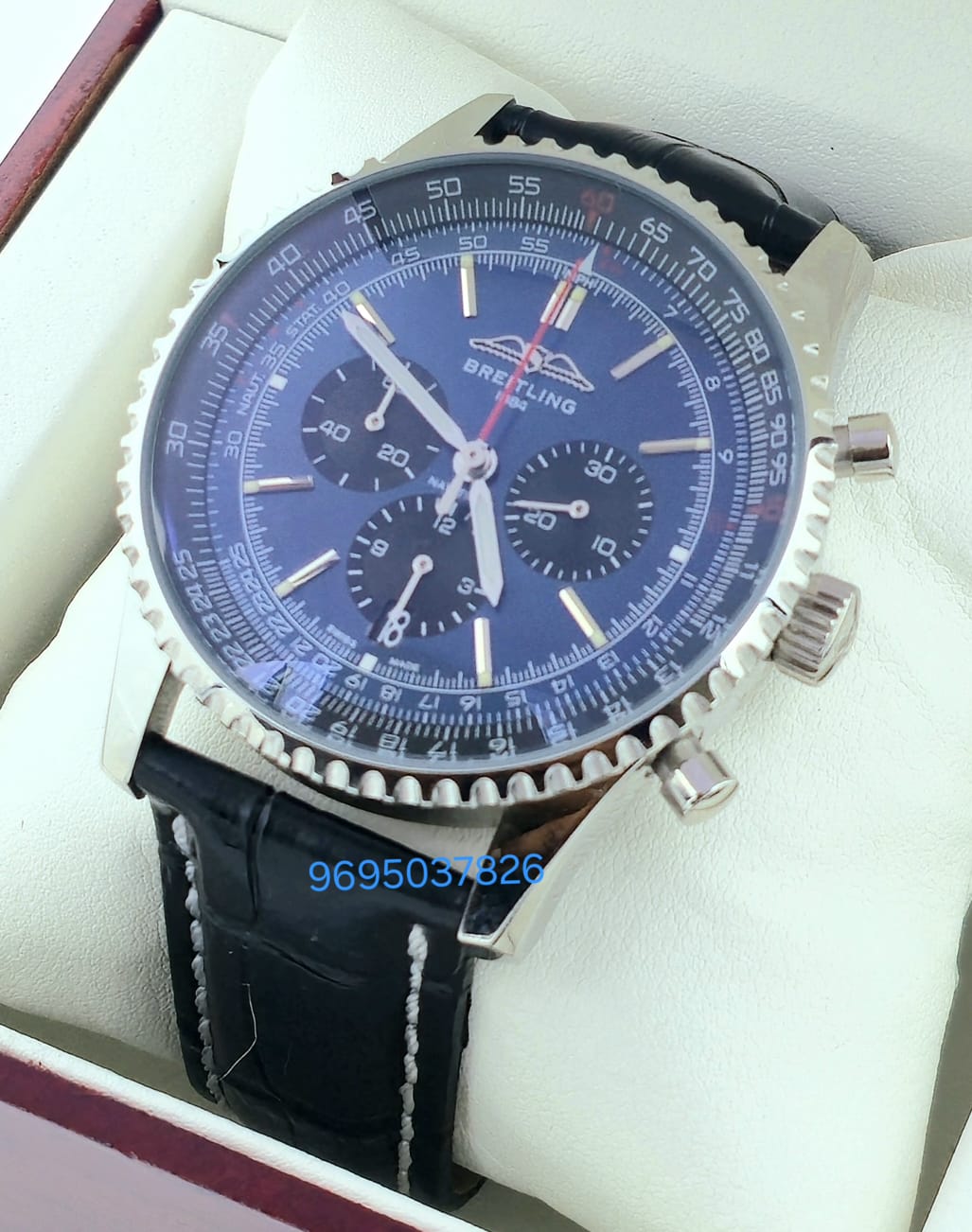 Swiss Copy Navitimer B01 Blue Watches