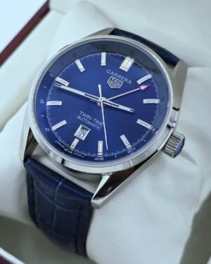 Tag Heuer Carrera Calibre 5 Twin Time GMT Blue