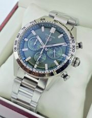Tag Heuer Carrera Sport Green Chronograph Steel Watch