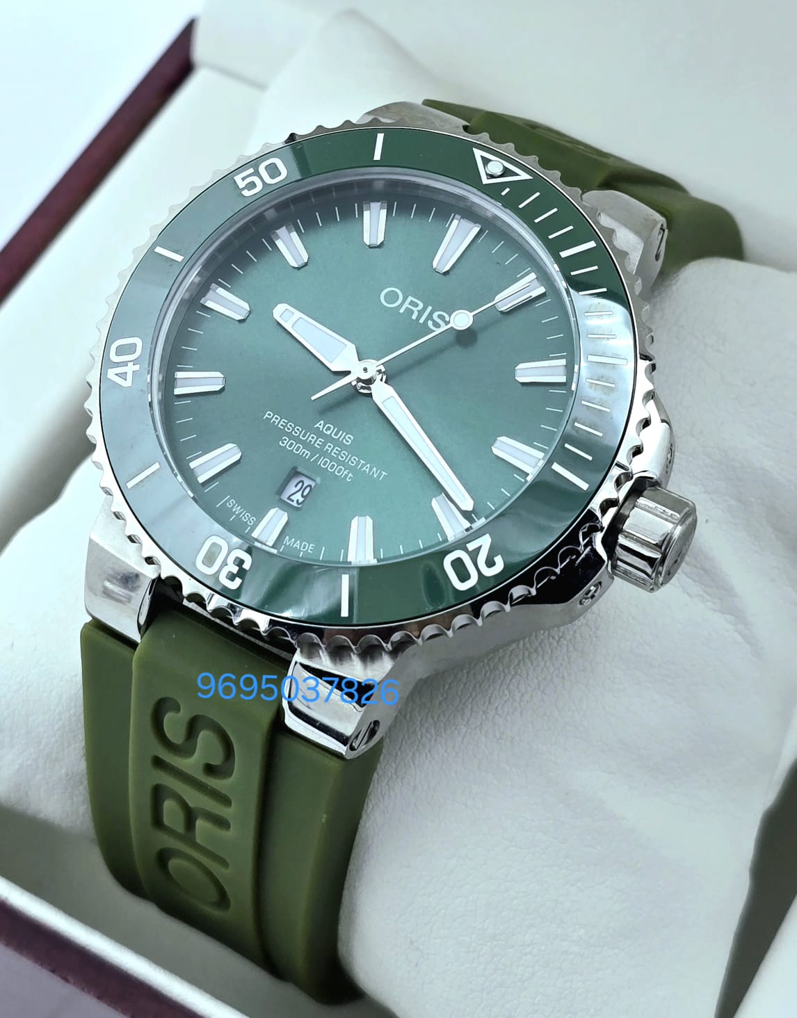 Oris Aquis Green first copy watches in Mumbai