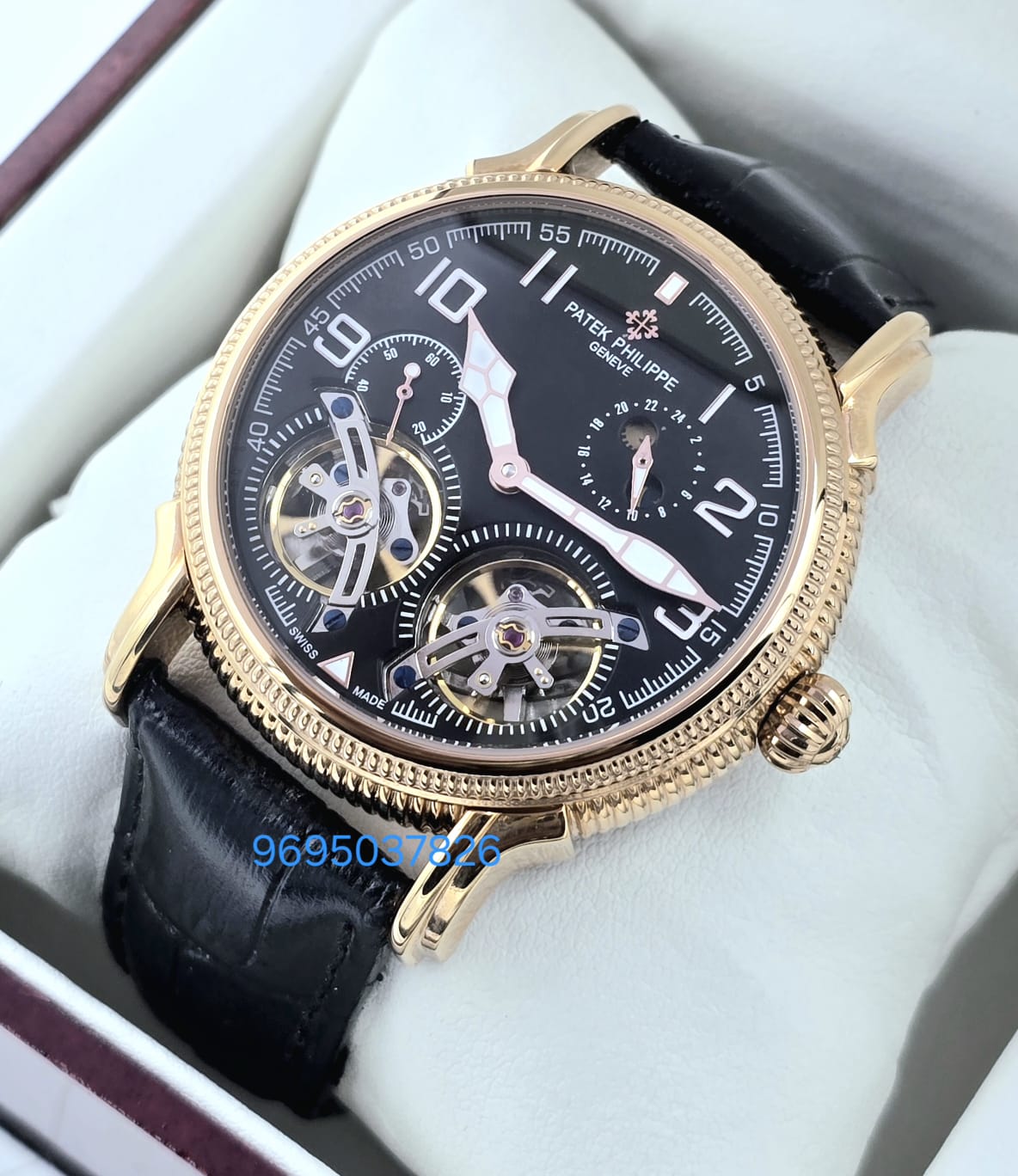 Patek Philippe Double Flying Replica Watches Lucknow