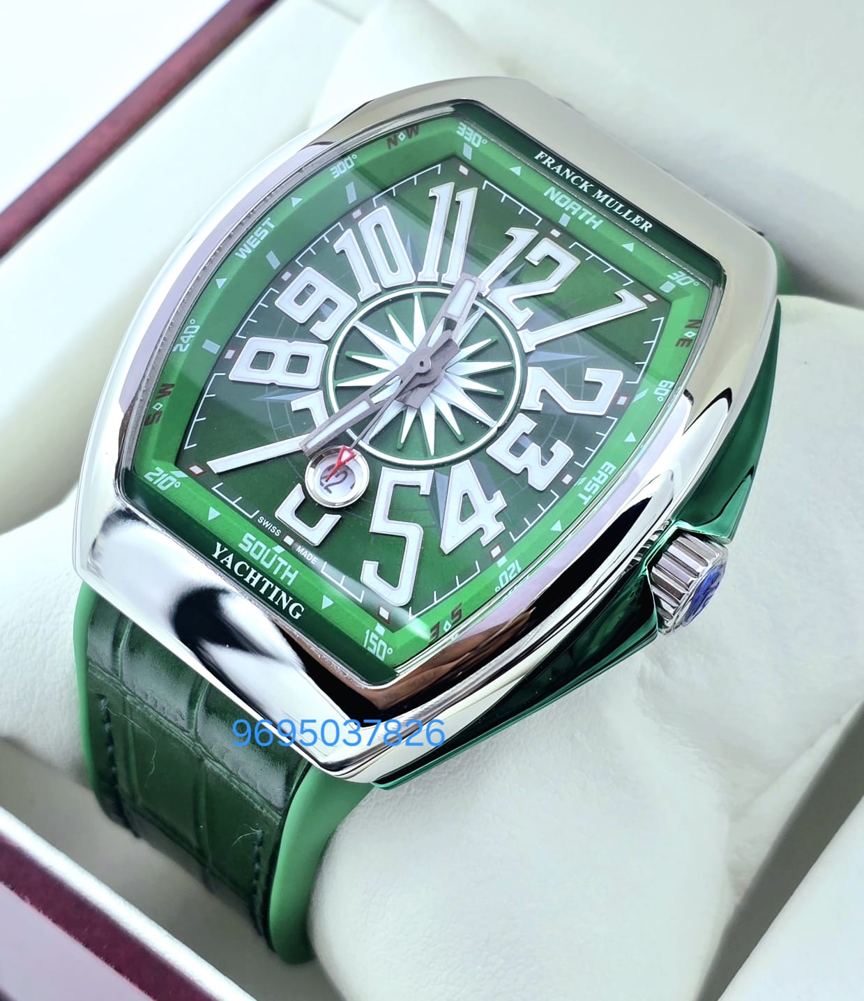 Franck Muller Vanguard Yachting Steel